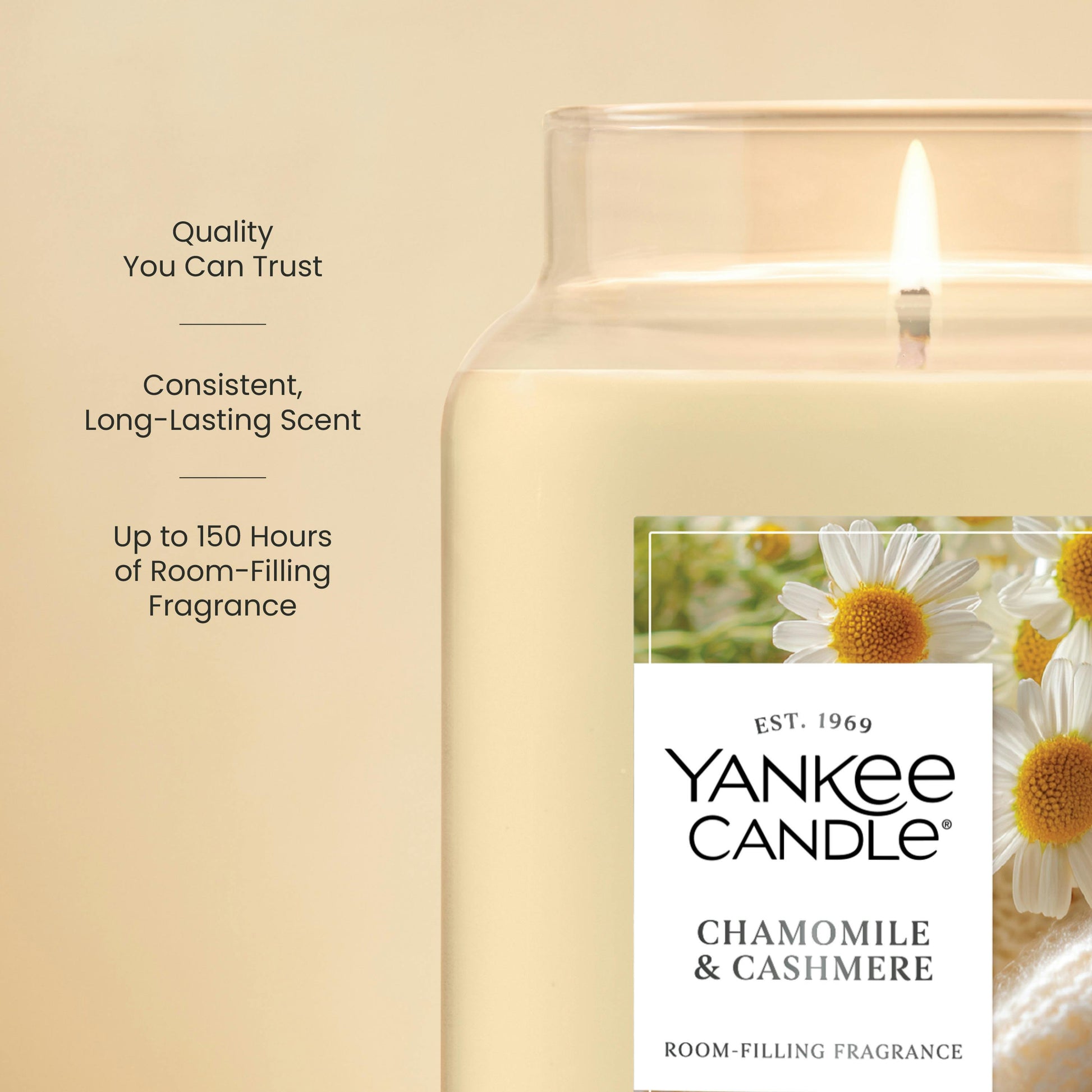 Chamomile & Cashmere Original Large Jar Candle